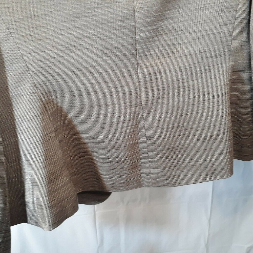 NWT Le Suit Women's Suit  Blazer Jacket Tan - Picture 12 of 12
